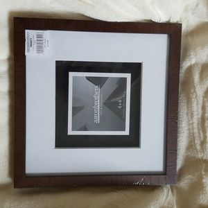 New Brown Trinity 9.5x9.5 Floating Frame w 4x4 white mat